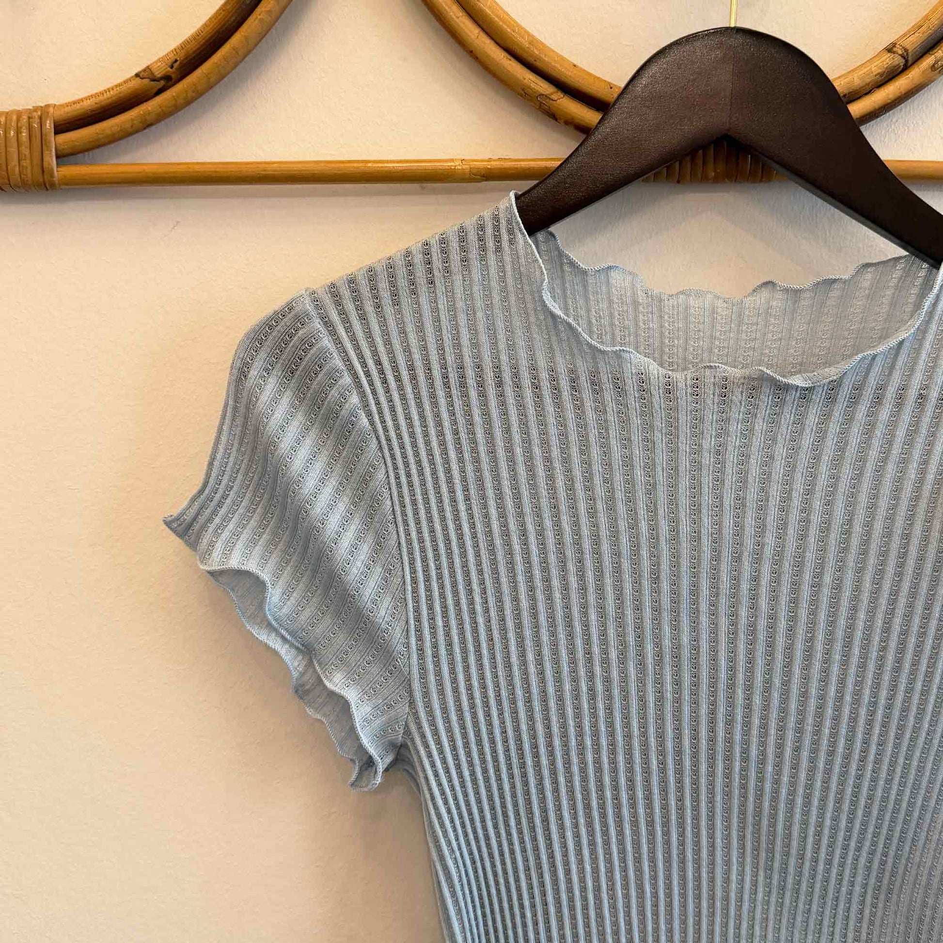 T-Shirt Operatino Cotton Aqua