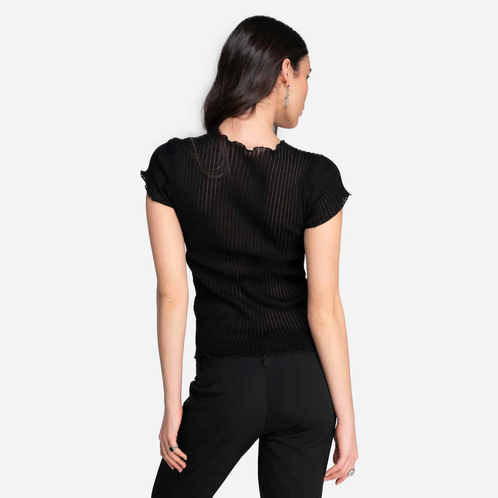 T-Shirt Operatino Cotton Black