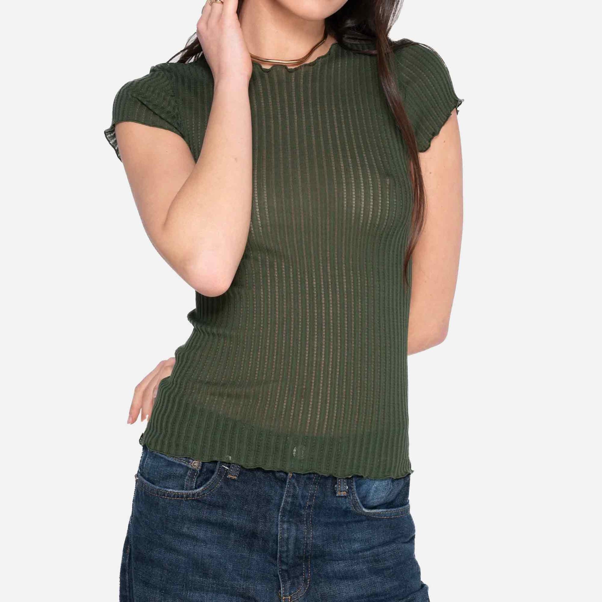 T-Shirt Operatino Cotton Ginepro