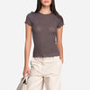 T-Shirt Operatino Wool/Silk Taupe