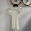 T-Shirt Operatino Wool/Silk Ivory