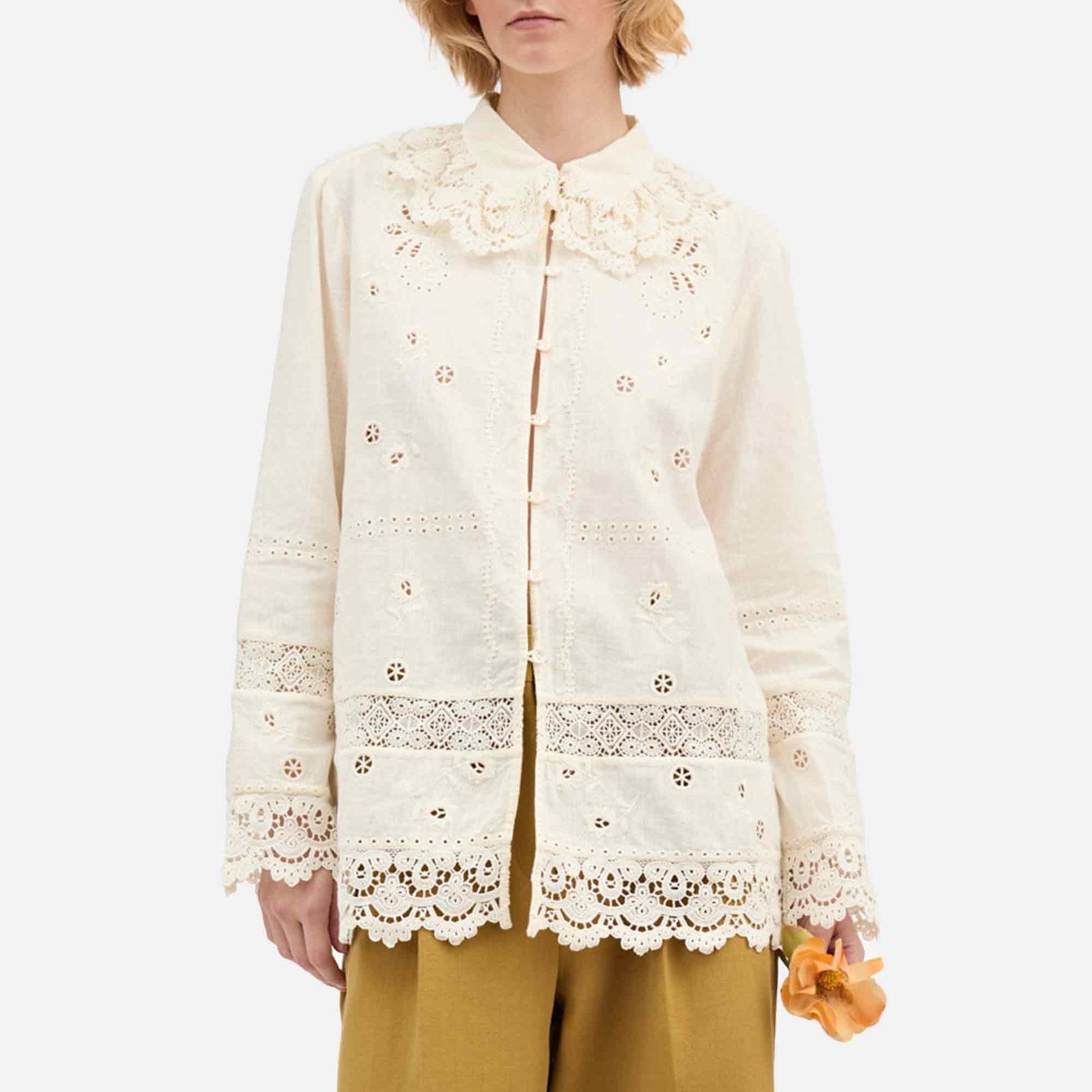 Tallulah Shirt Antique White