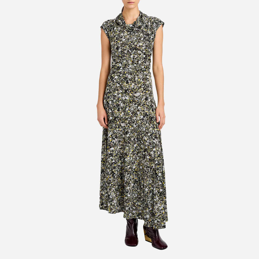 Tamara Dress Rust Multi