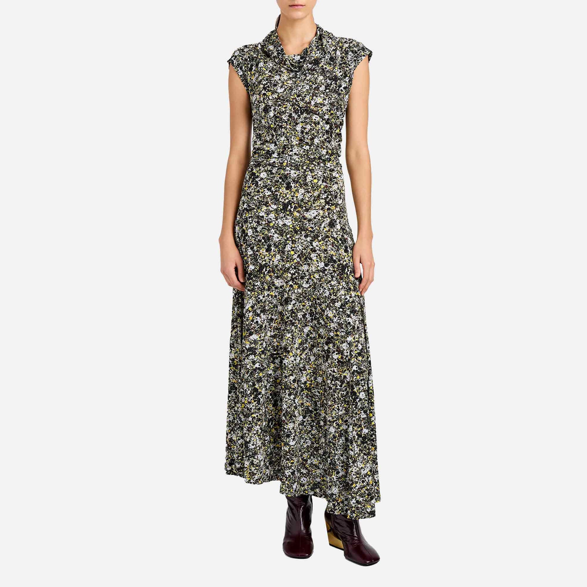 Tamara Dress Rust Multi