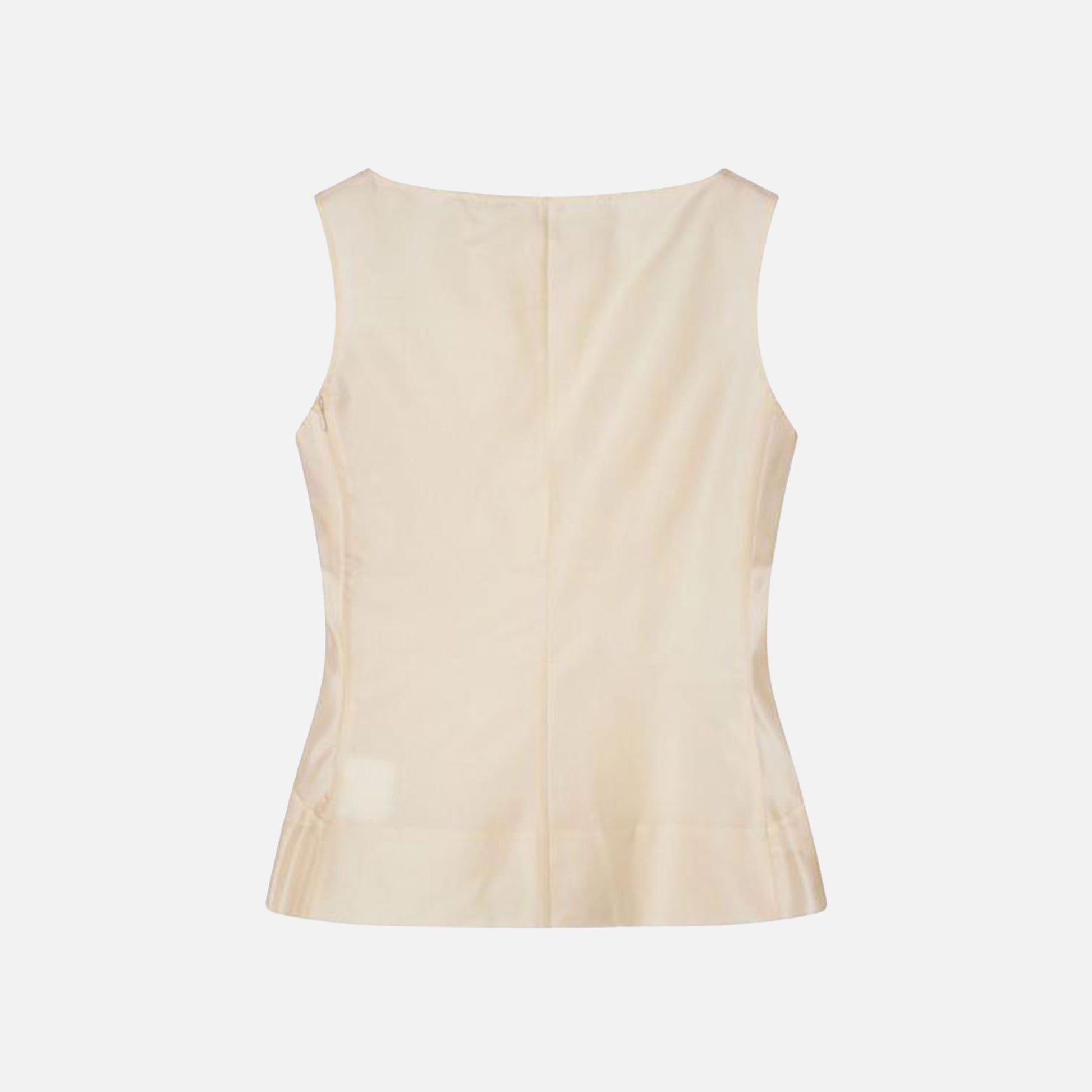 Tami-Atelier Top Silk Ivory