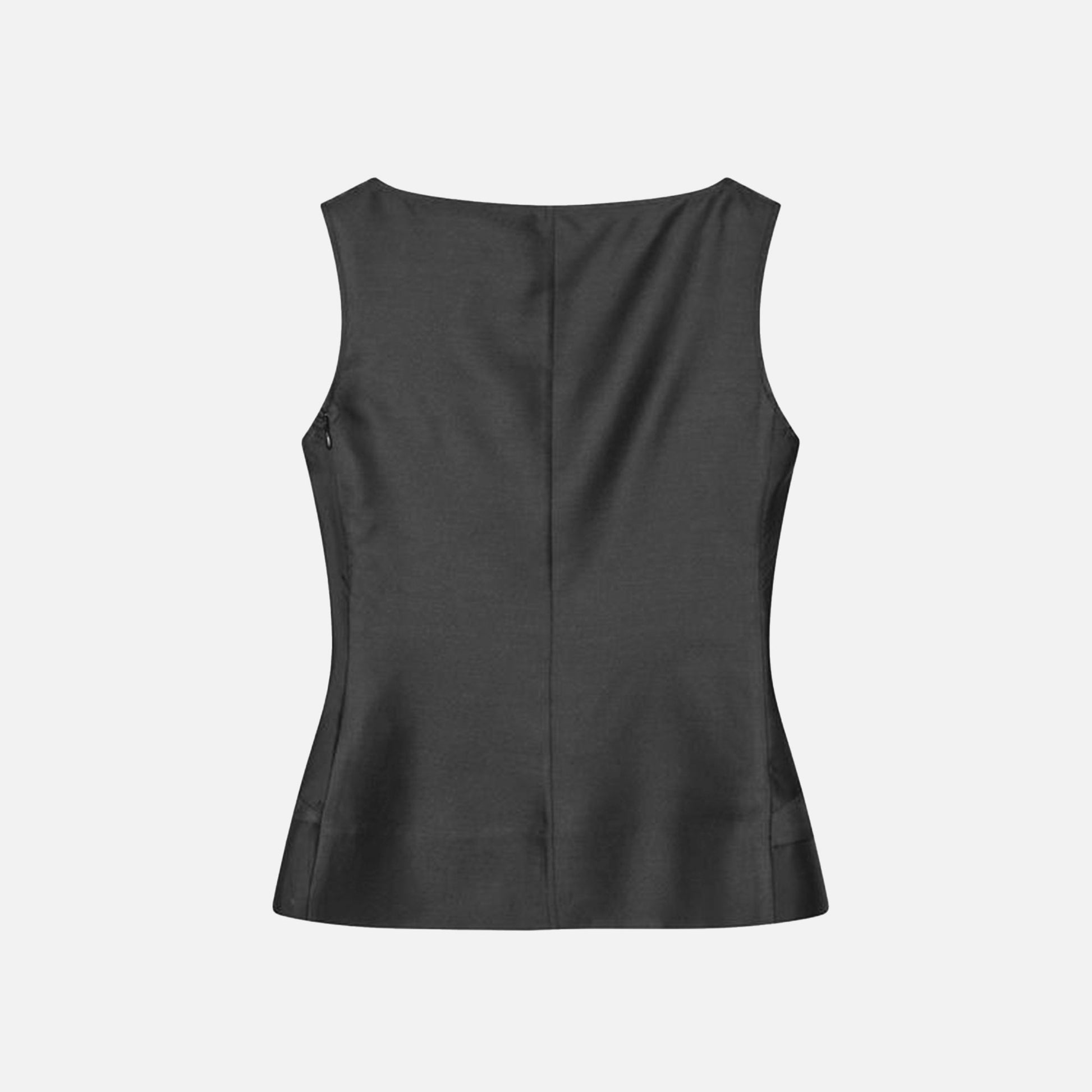 Tami-Atelier Silk Top Black