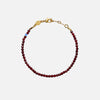 Tan Line Bracelet Deep Burgundy