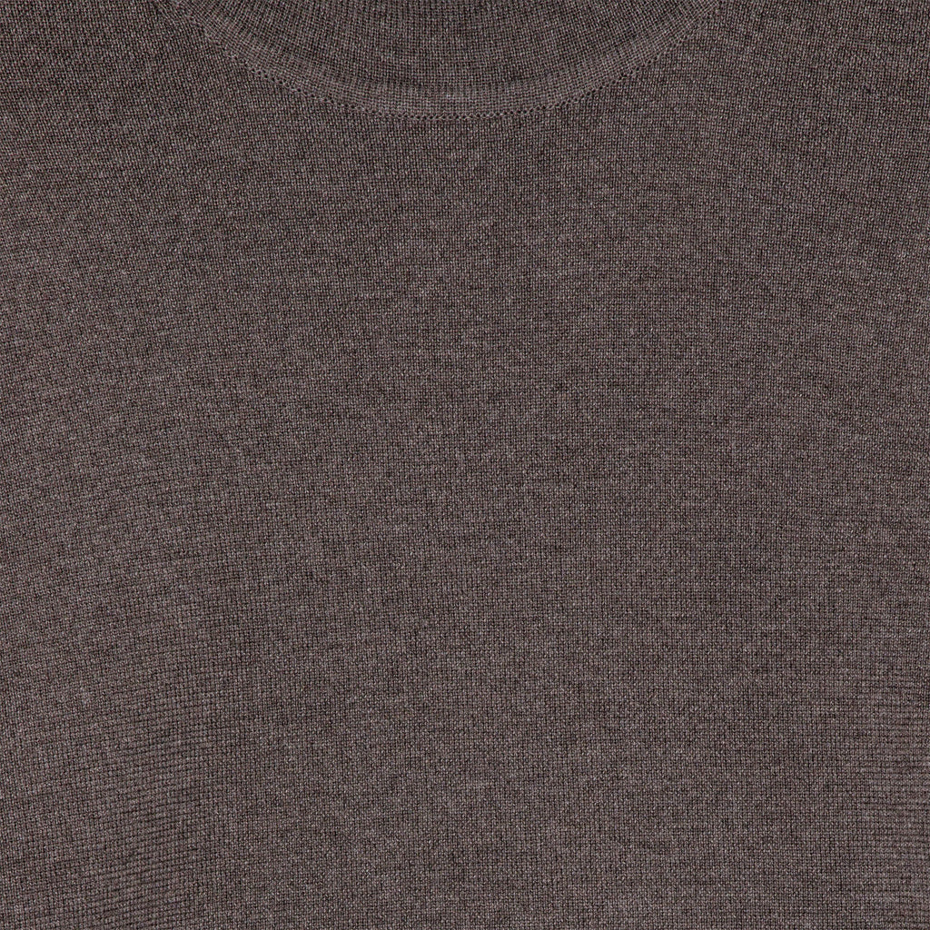 Tao Rib Turtleneck Knit Dark Brown