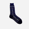 Tartan Check Socks Wine