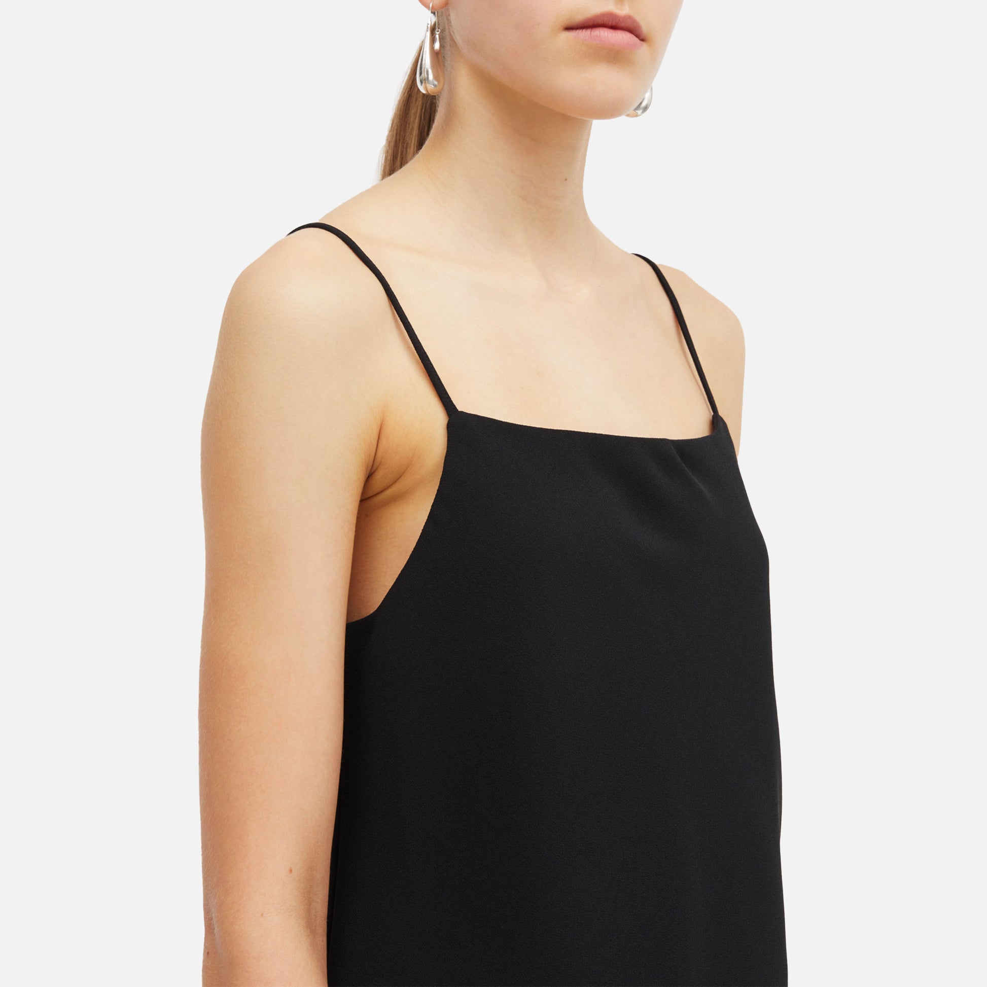 Tatianna Top Crepe Georgette Black