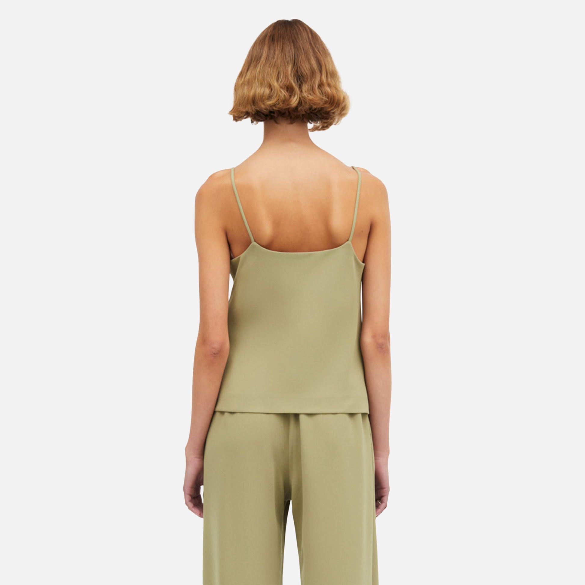 Tatianna Top Crepe Georgette Matcha