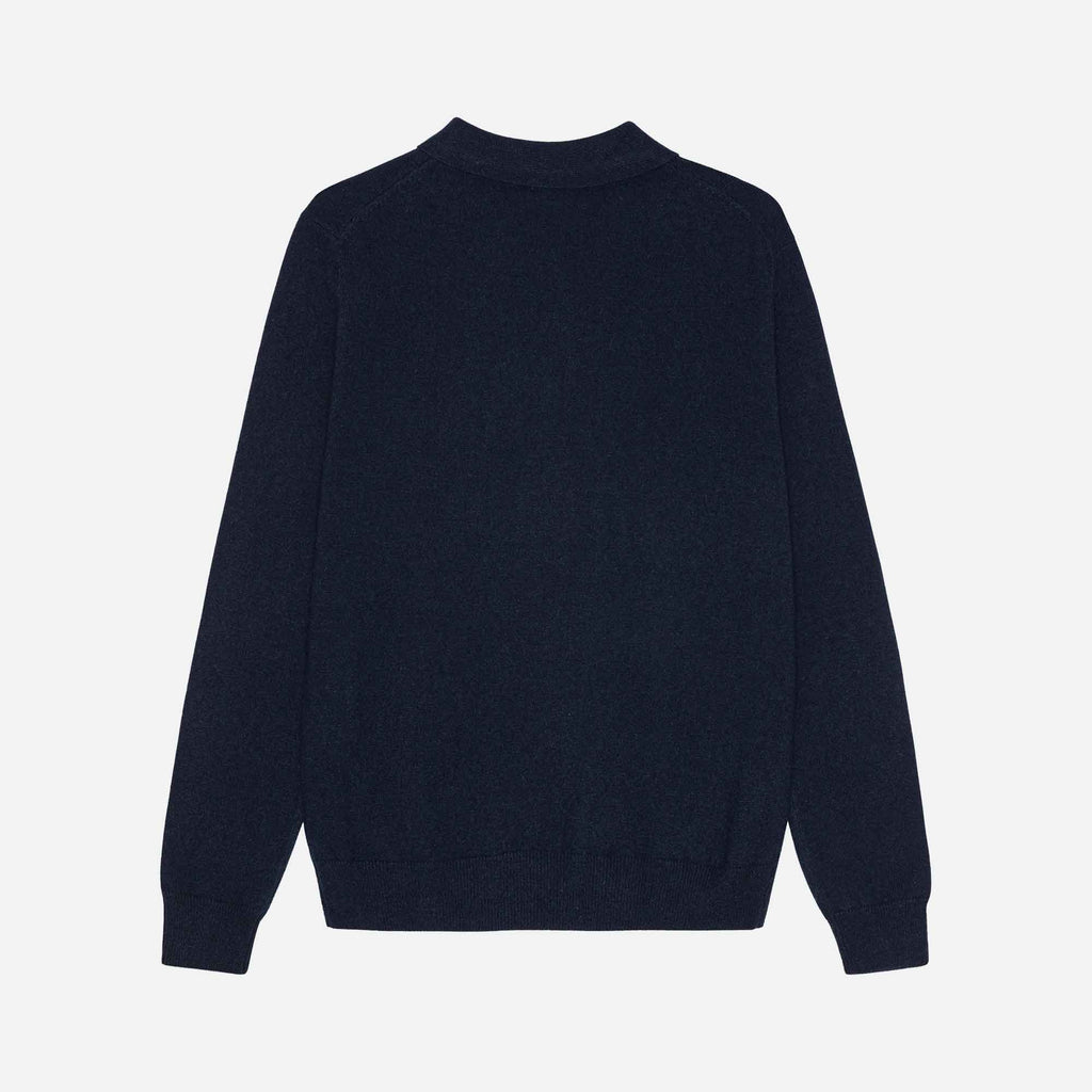 Ted Cashmere Polo Navy