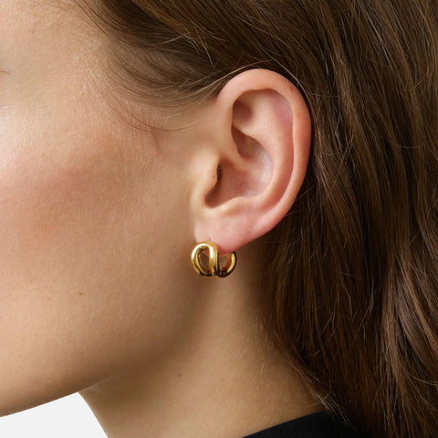 The Asta Earrings Gold Plated