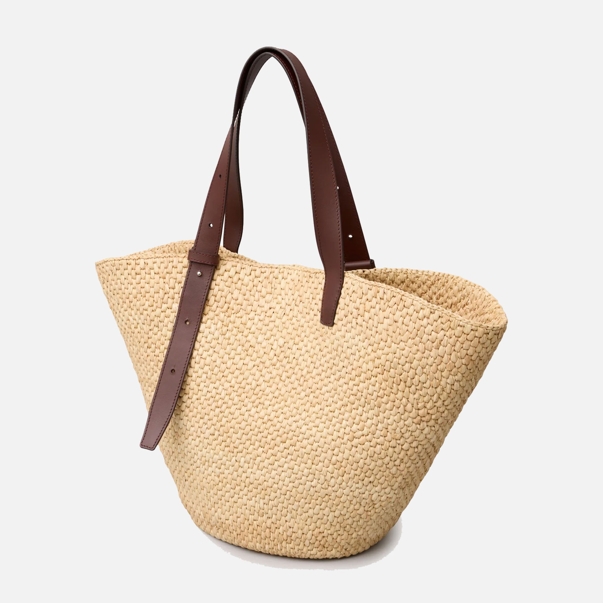 The Bianca Large Raffia Bag Natural