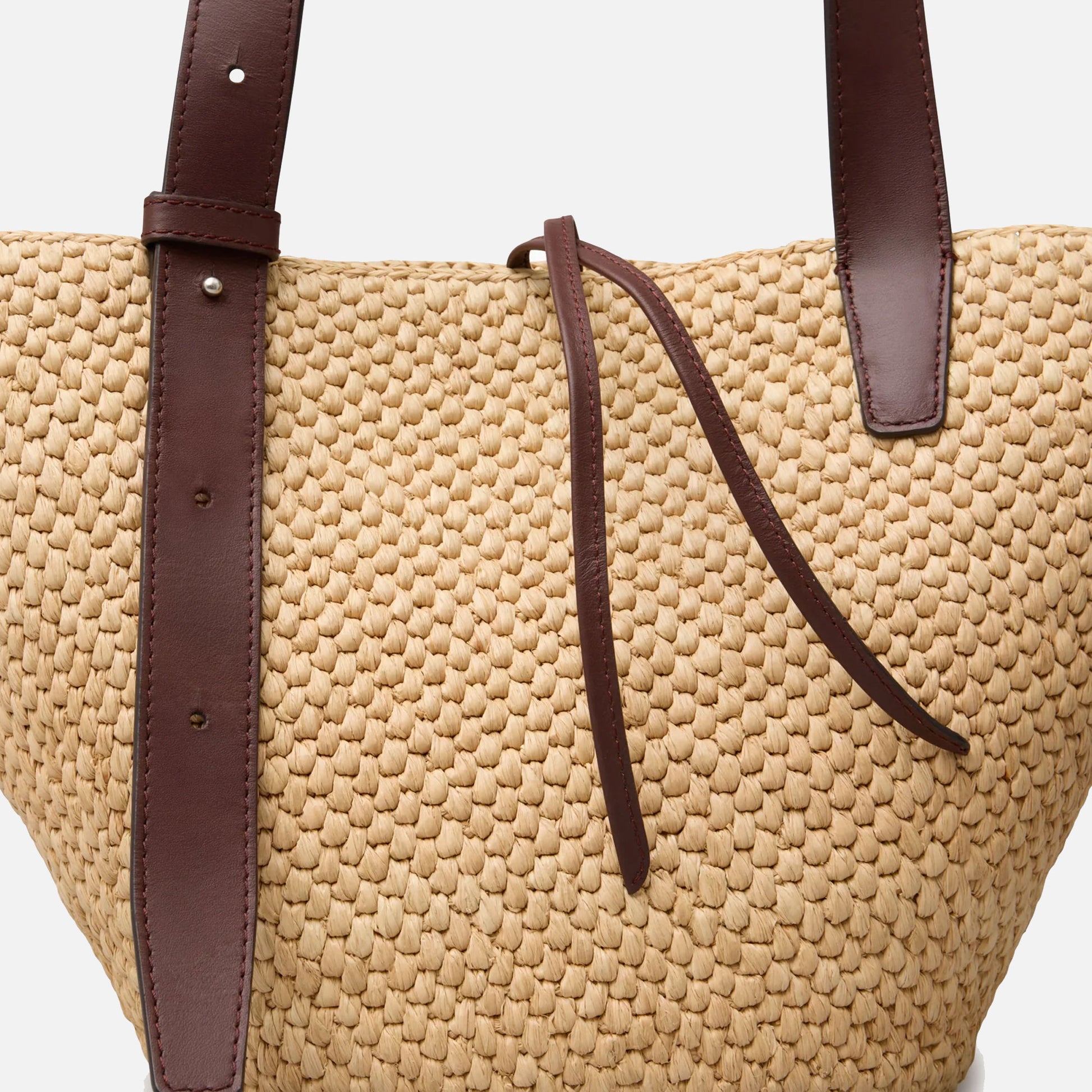 The Bianca Small Raffia Bag Natural