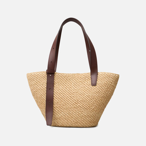 The Bianca Small Raffia Bag Natural