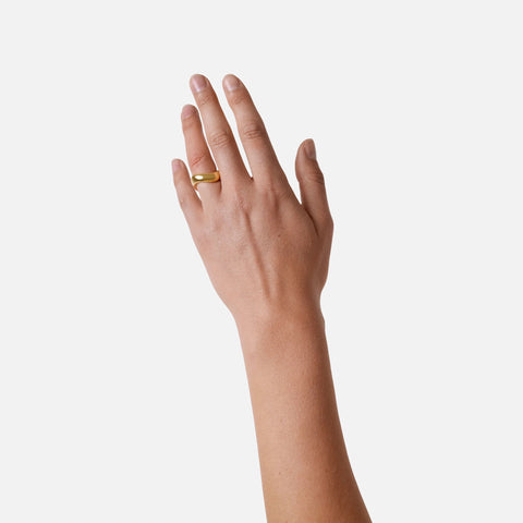 The Ivalo Ring Gold Plated