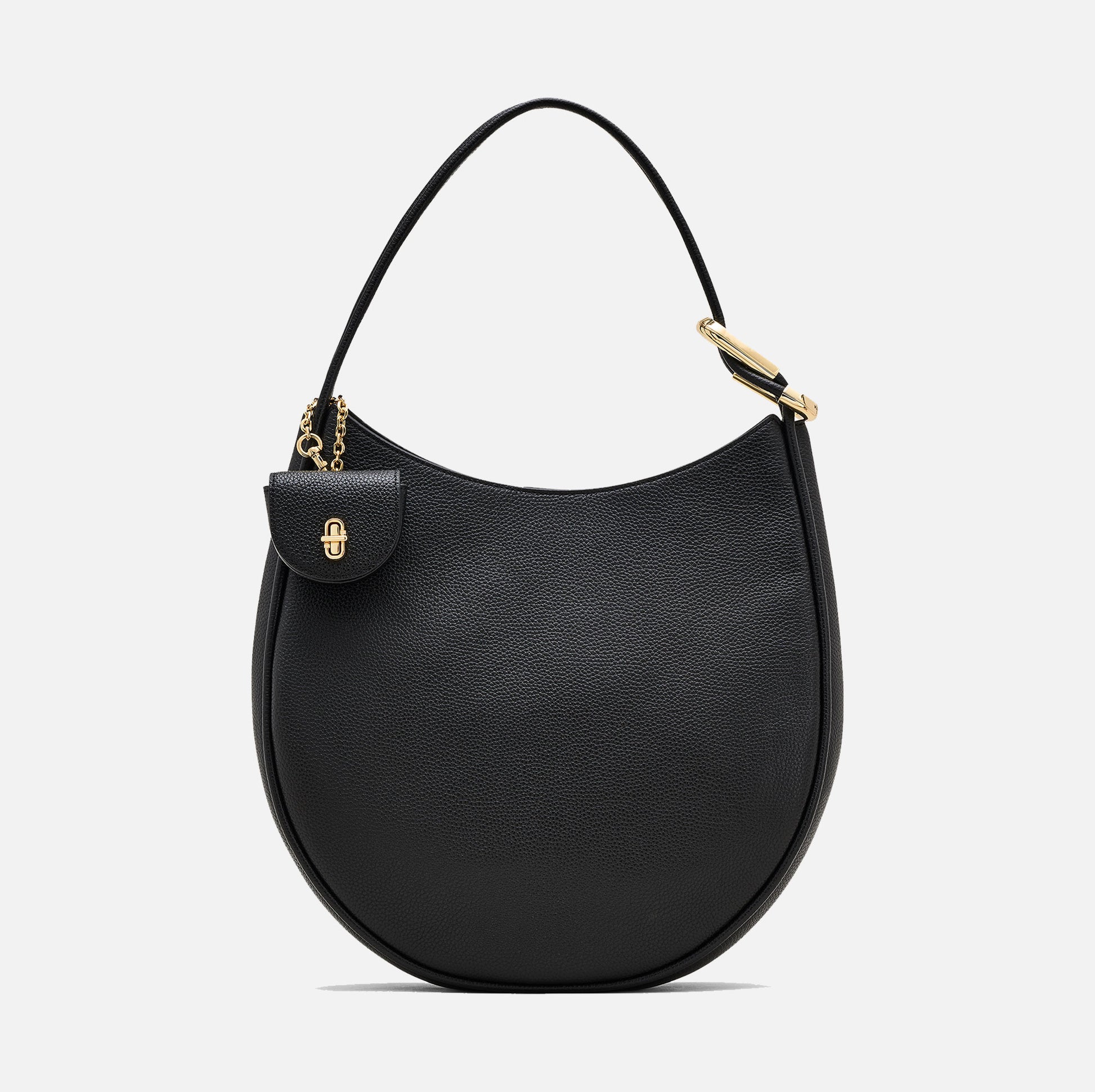 The Large Crescent Bag Black