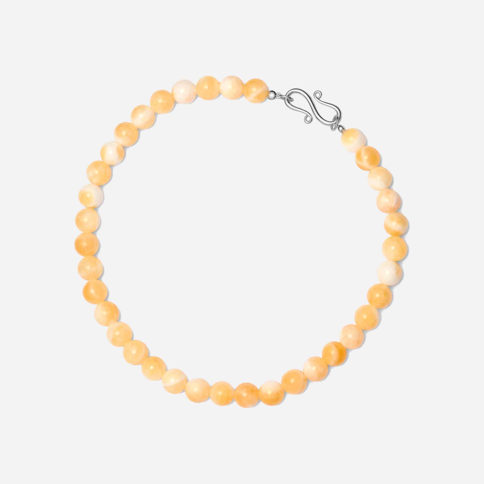 The Mary Necklace Beige Topaz