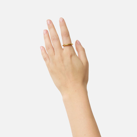 The Nanna Ring Gold Plated