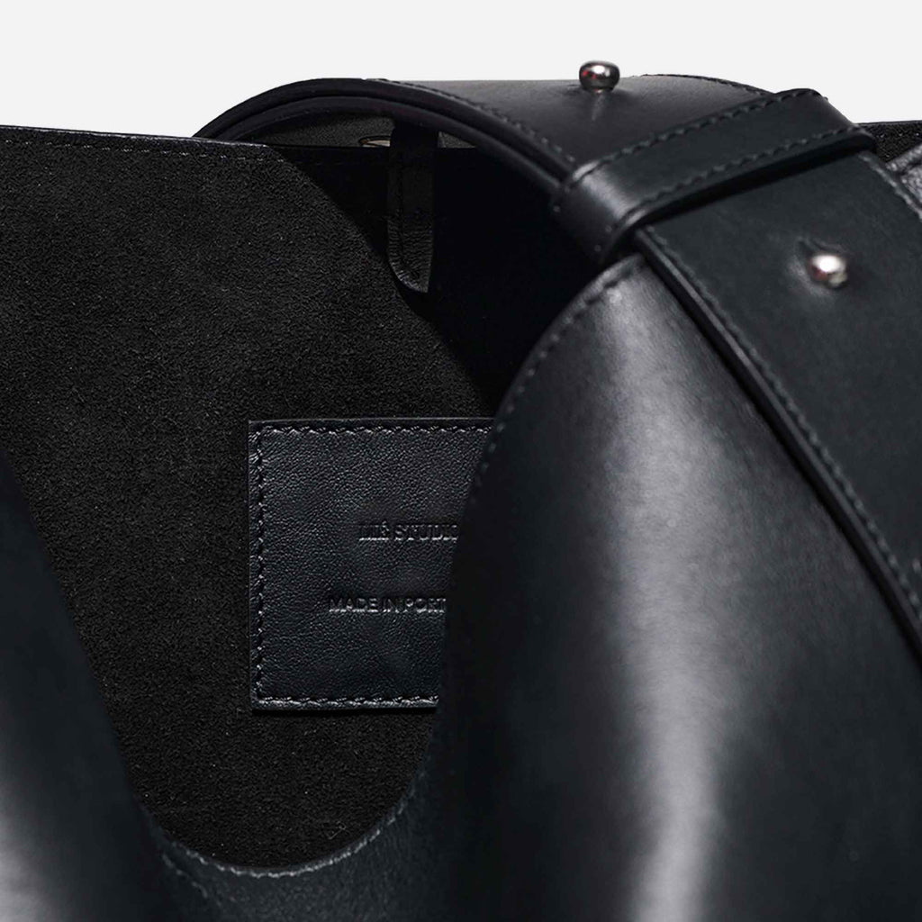 The Norma Tote Solid Black