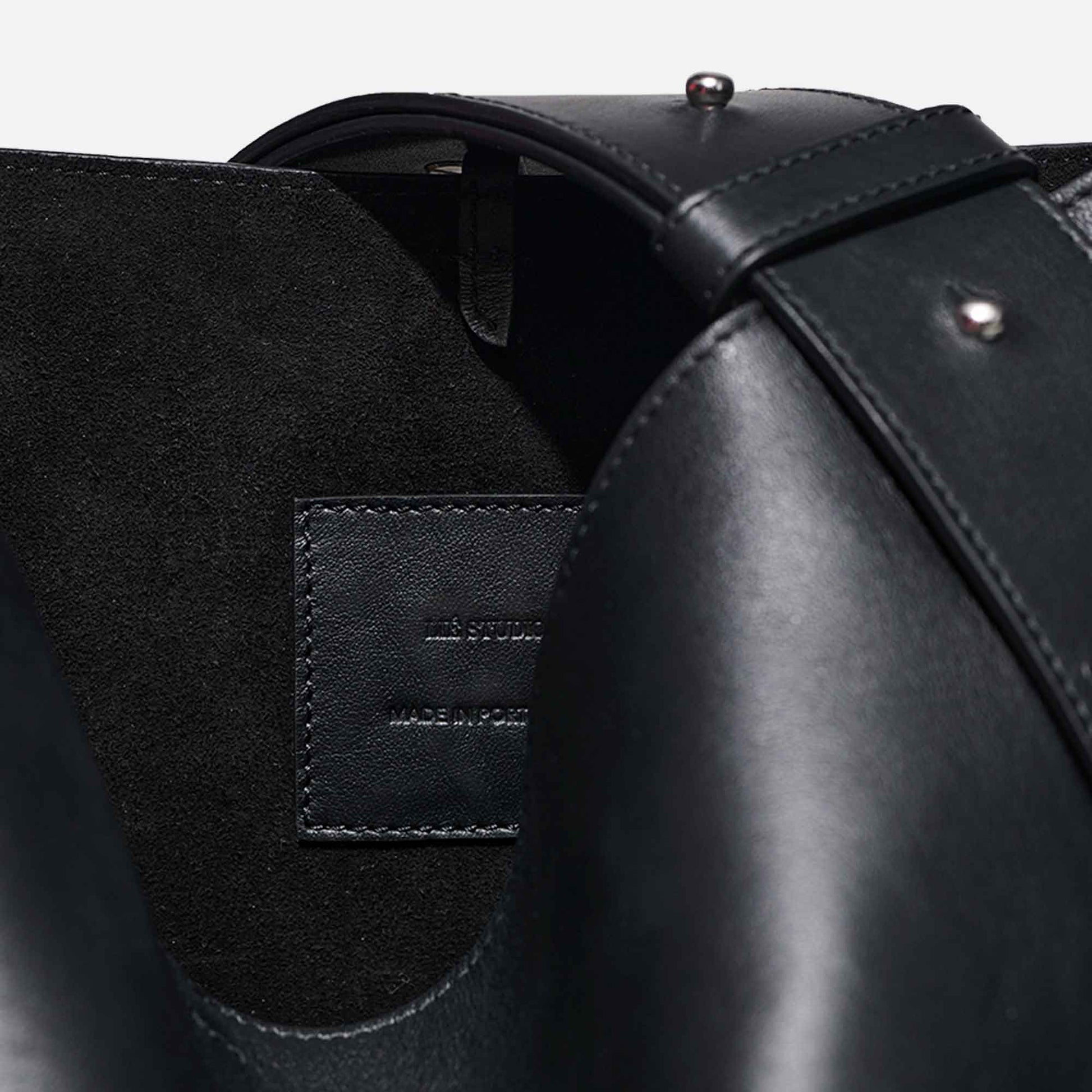 The Norma Tote Solid Black