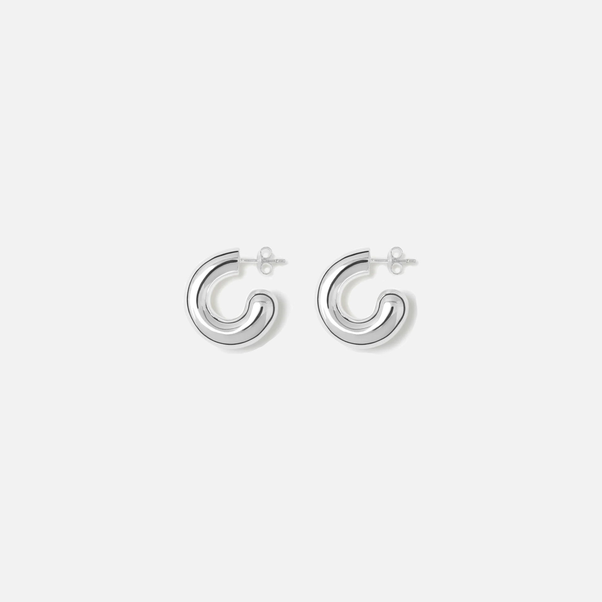 The Rose Earrings Silver