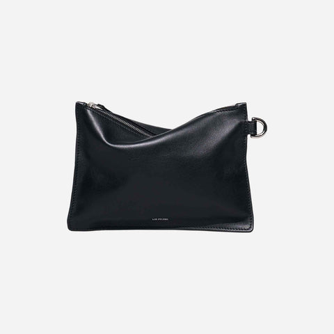 The Charlie Clutch Solid Black