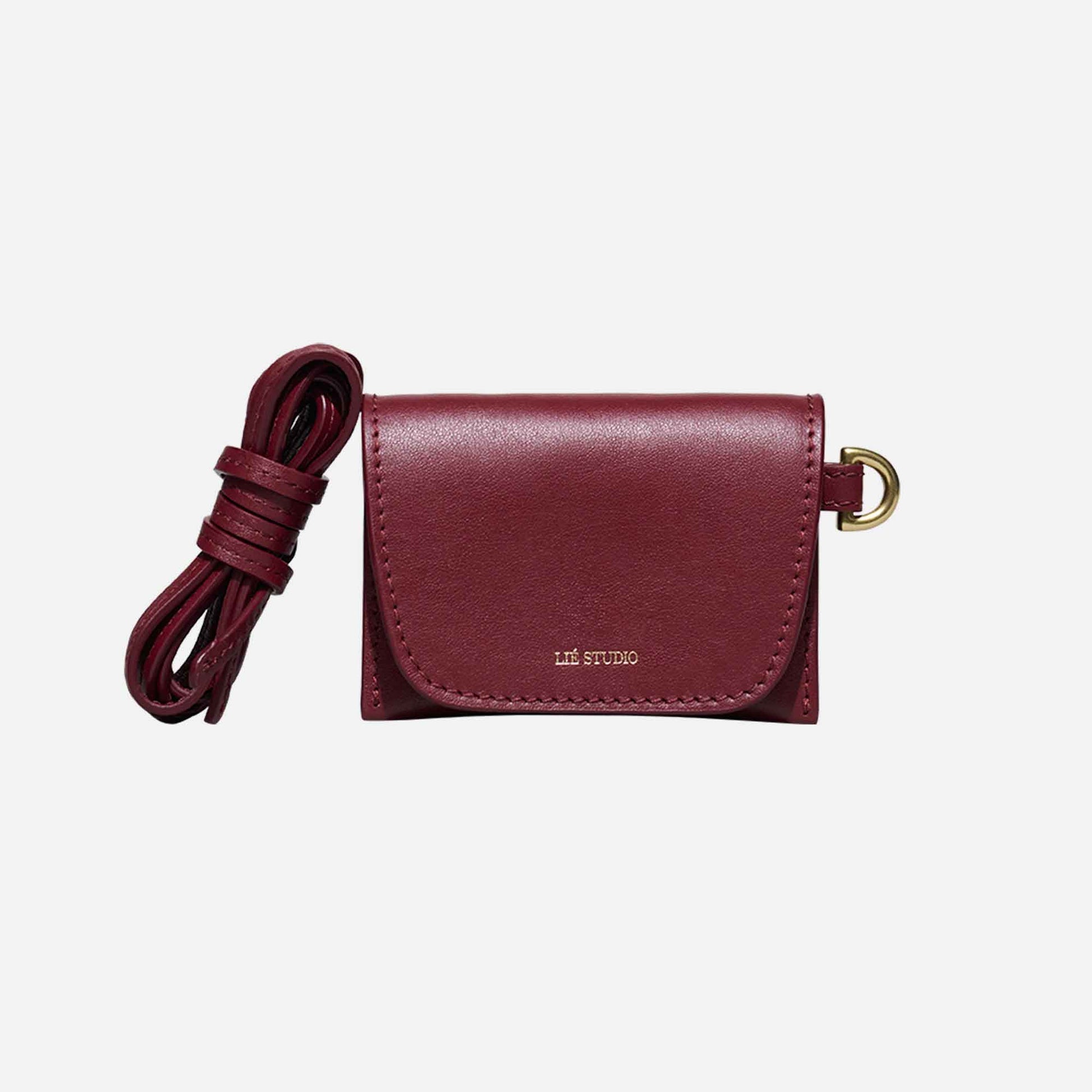 The Stella Wallet Burgundy Red