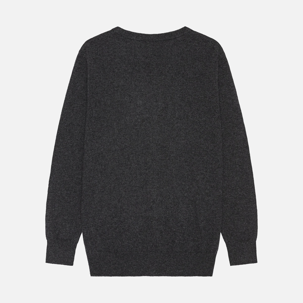Theo Cashmere Cardigan Charcoal Grey
