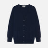 Theo Cashmere Cardigan Navy