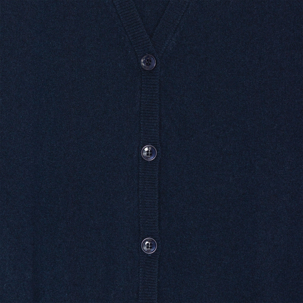 Theo Cashmere Cardigan Navy