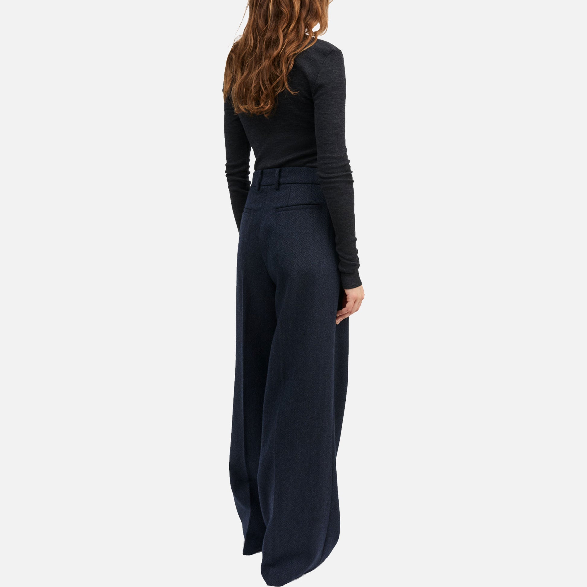 Thom Trousers Navy/Black