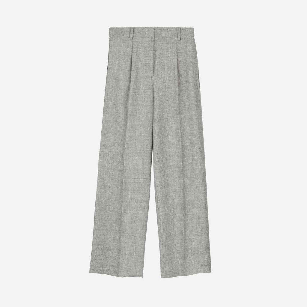 Thom Trousers Light Grey Melange