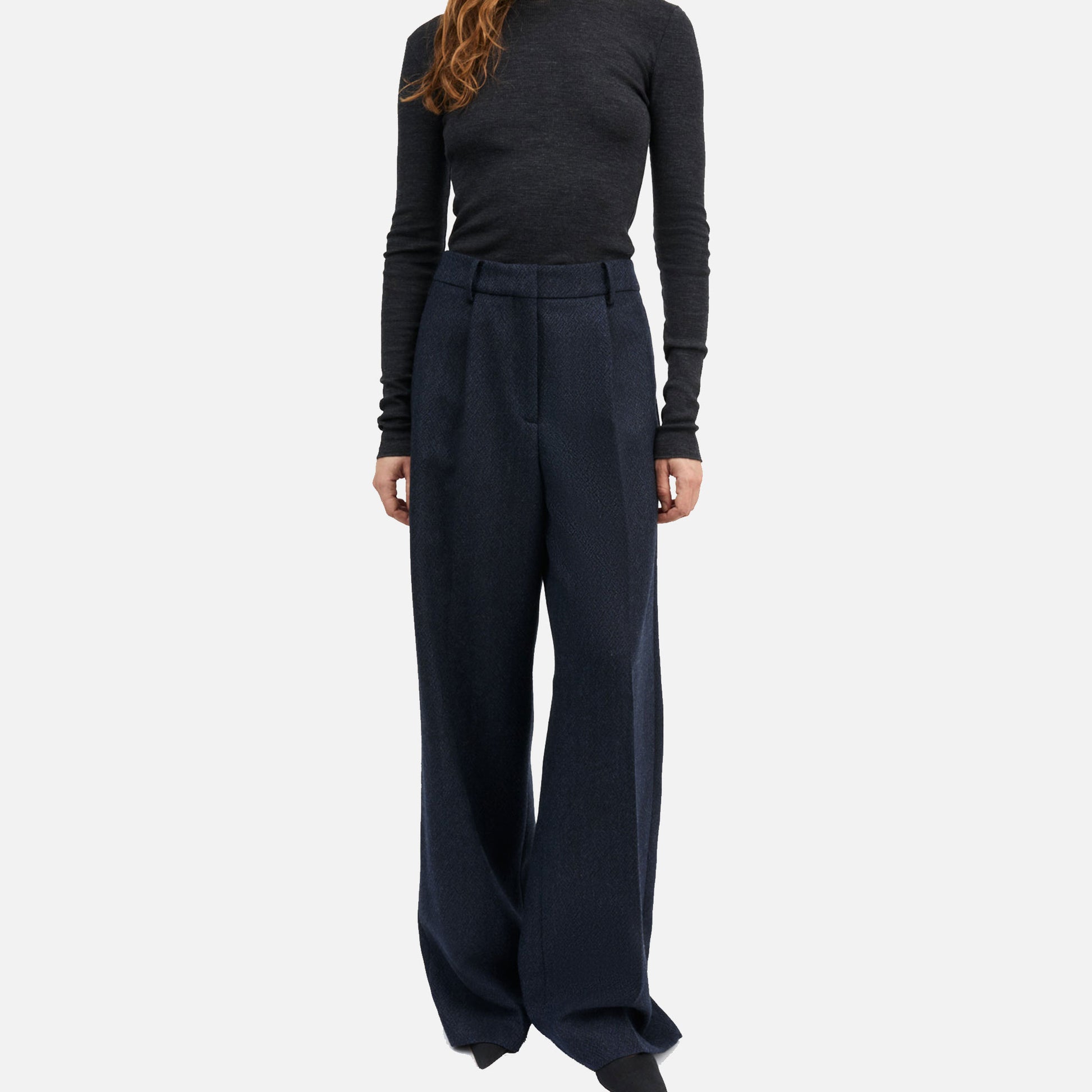 Thom Trousers Navy/Black