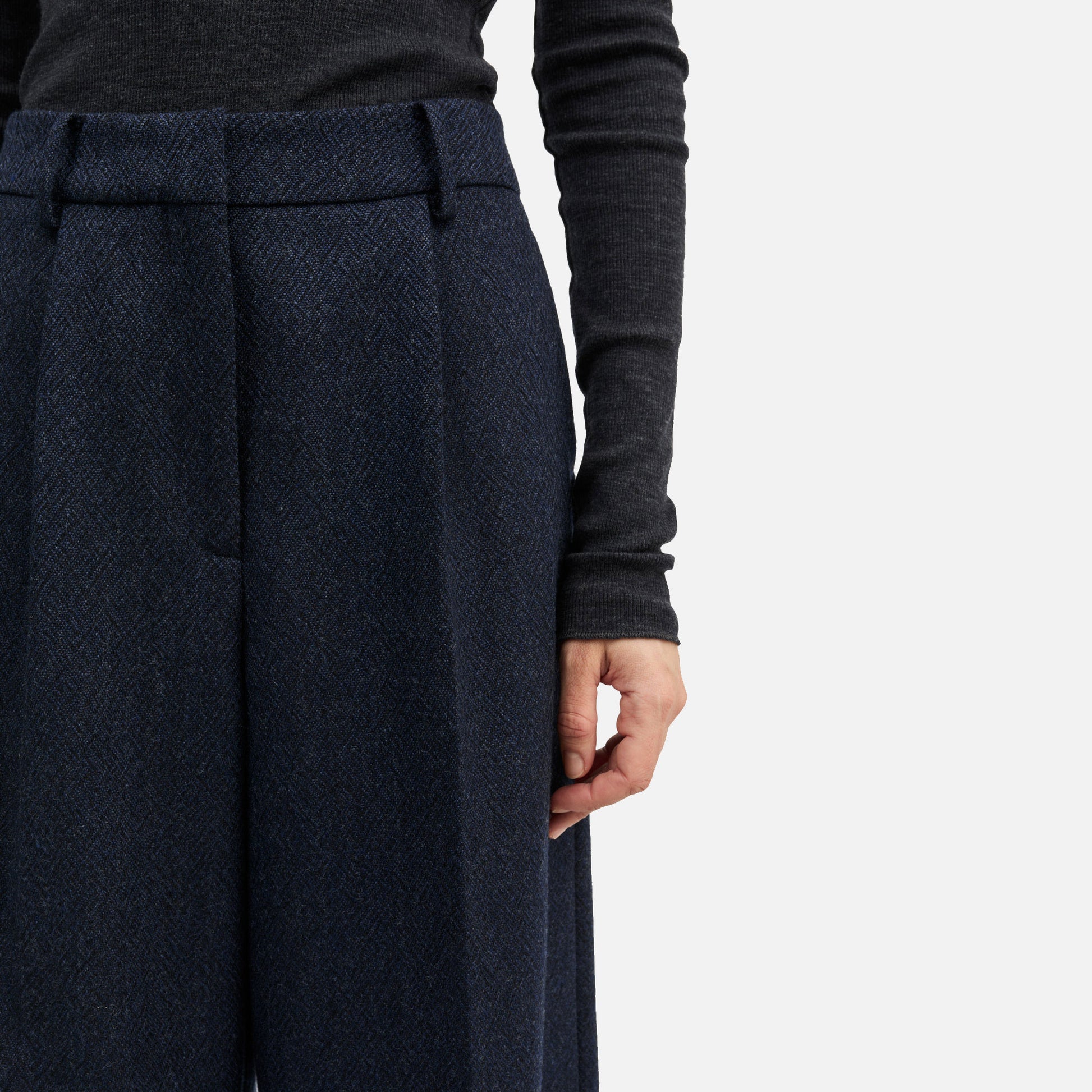 Thom Trousers Navy/Black