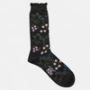 Tiny Flowers Unisex Socks Green