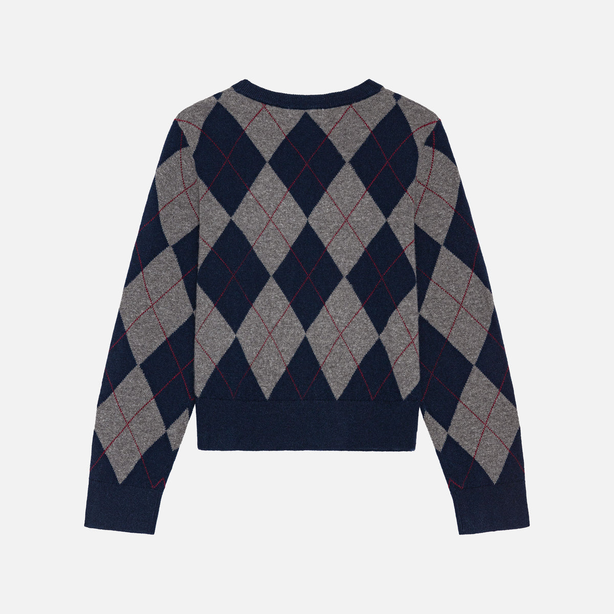 Toby Cashmere V-Neck Diamond Navy