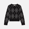Toby Cashmere V-Neck Diamond Black