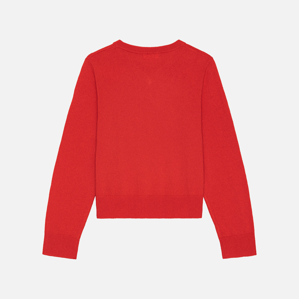 Toby Cashmere V-Neck Lava Red