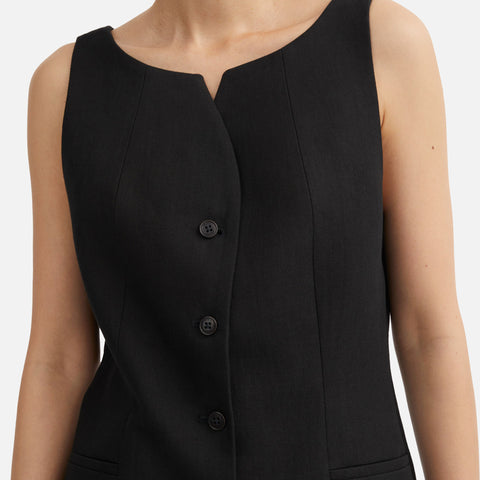 Toni Waistcoat Black