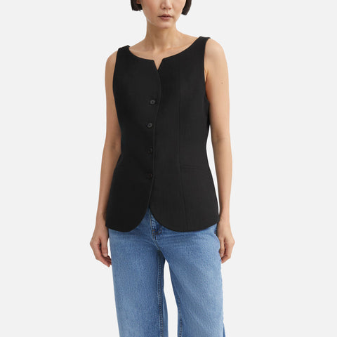 Toni Waistcoat Black