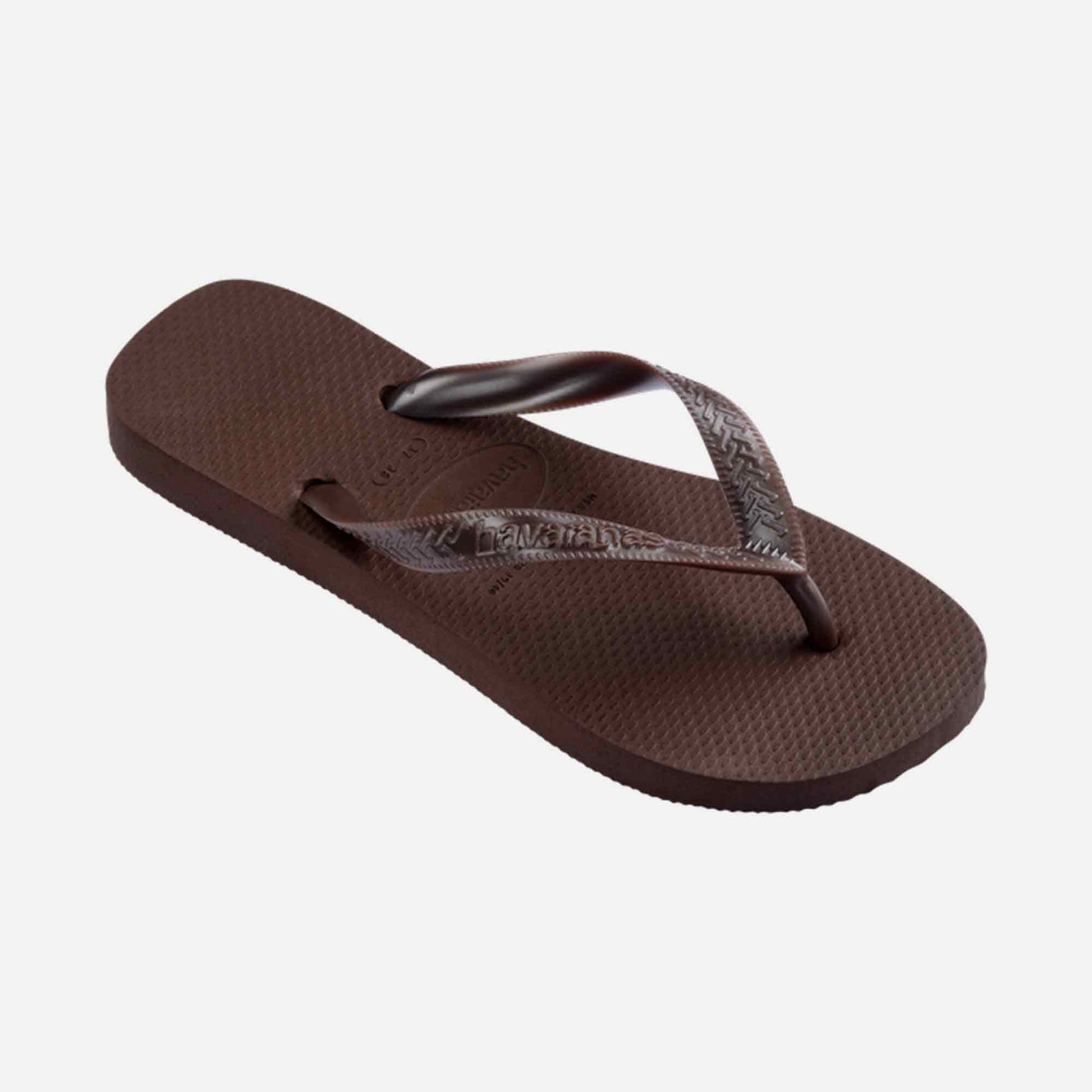 Top Tiras Flip-Flops Dark Brown