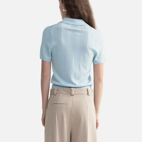 Tosca Merino Blouse Ice Blue