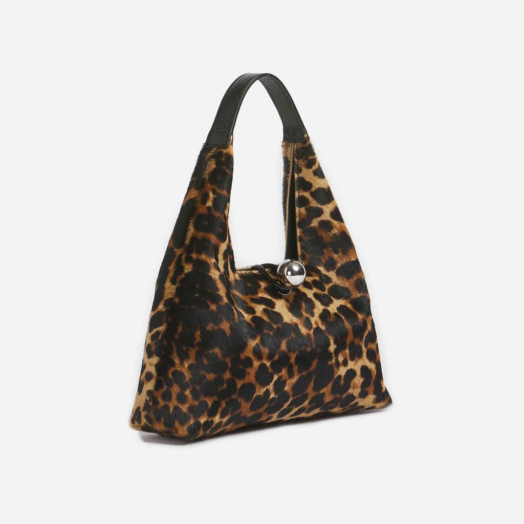 Trapeze Bag Small Leopard Black