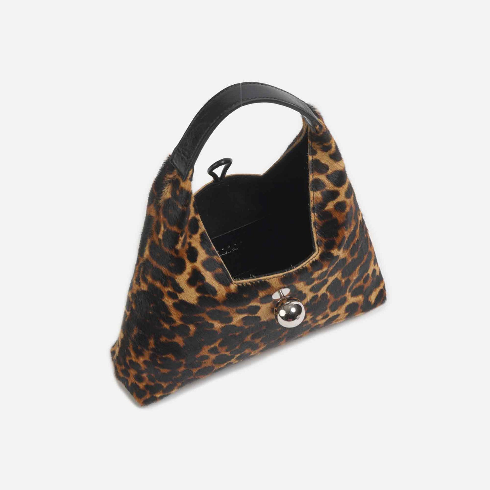 Trapeze Bag Small Leopard Black