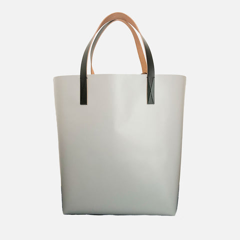 Tribeca Shopping Bag Antique Silver