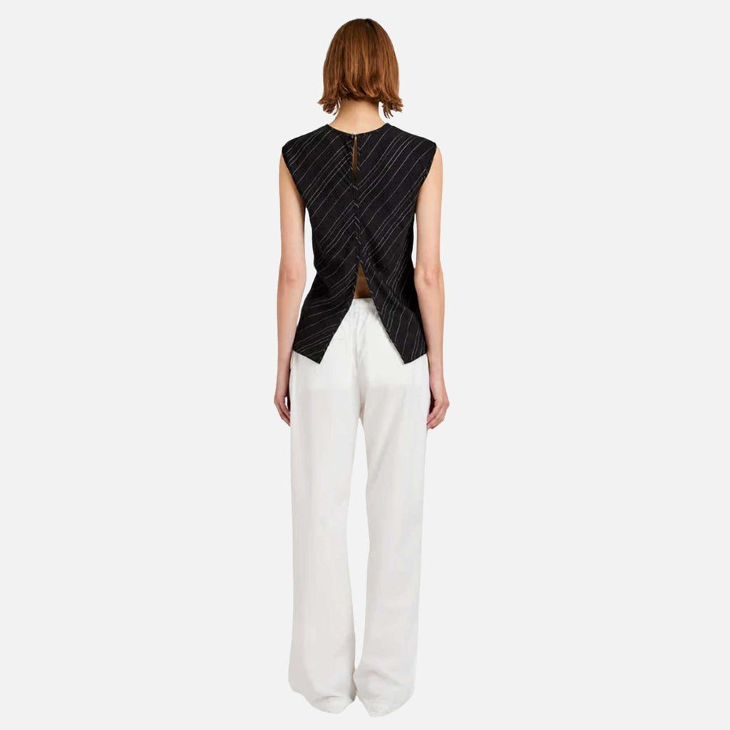 Trina Top Black/Chalk