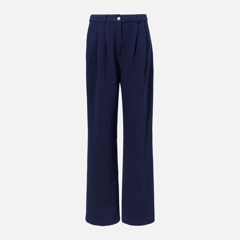 Tristan Knit Pant Ink Melange