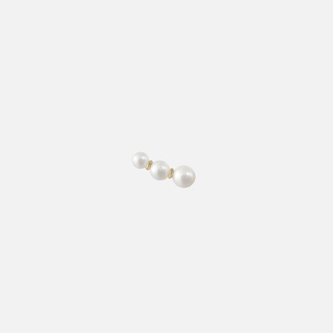 Trois Perle Earring